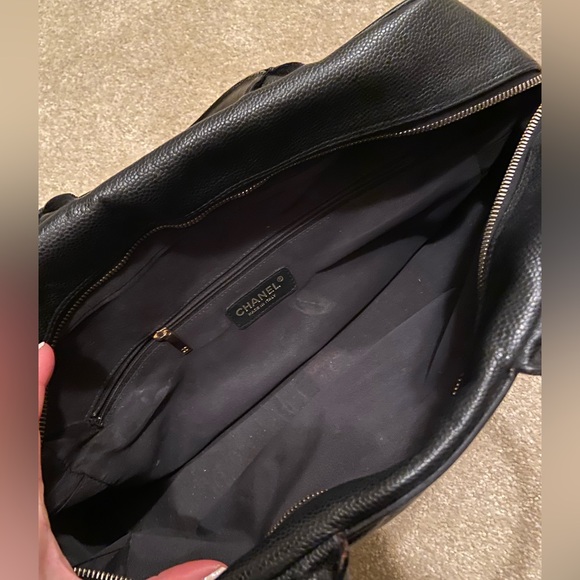 Authentic Chanel caviar bowler bag black - Picture 11 of 11